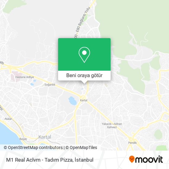 M1 Real Aclvm - Tadım Pizza harita