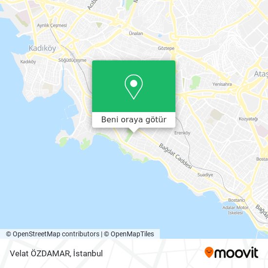 Velat ÖZDAMAR harita