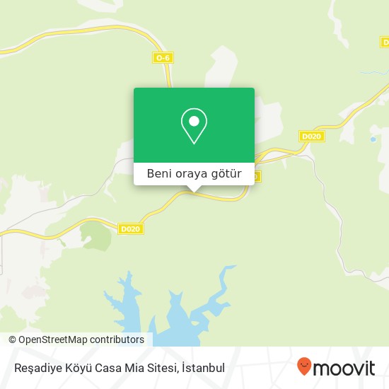 Reşadiye Köyü Casa Mia Sitesi harita