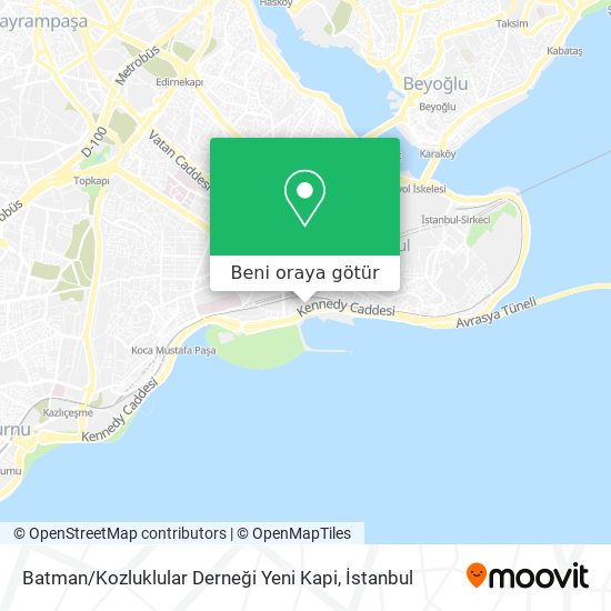 Batman / Kozluklular Derneği Yeni Kapi harita