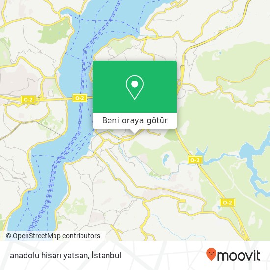 anadolu hisarı yatsan harita