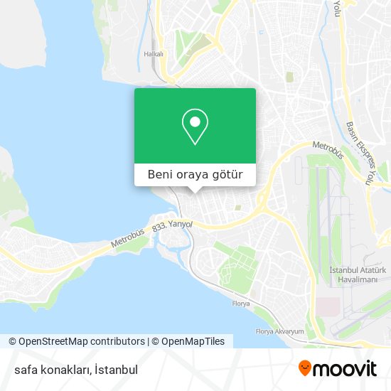 safa konakları harita