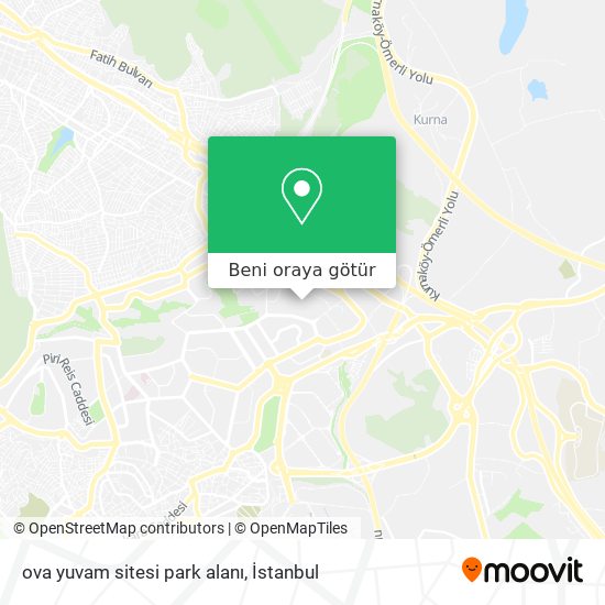 ova yuvam sitesi park alanı harita