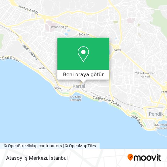 Atasoy İş Merkezi harita