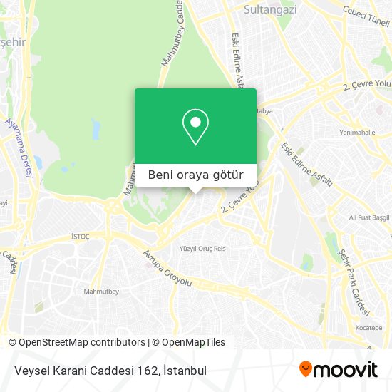 Veysel Karani Caddesi 162 harita