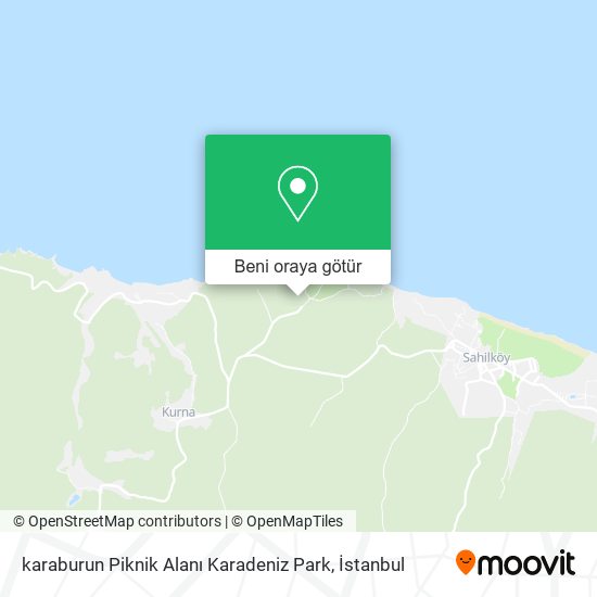 karaburun Piknik Alanı Karadeniz Park harita