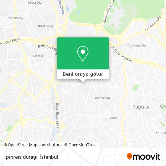 pirireis duragi harita