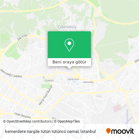 kemerdere nargile tütün tütüncü cemal harita