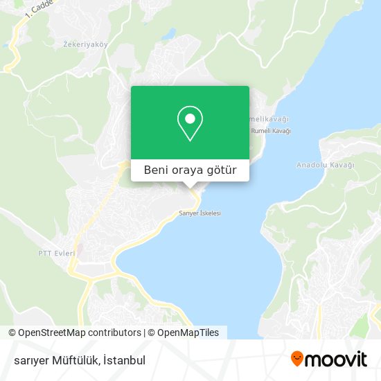 sarıyer Müftülük harita