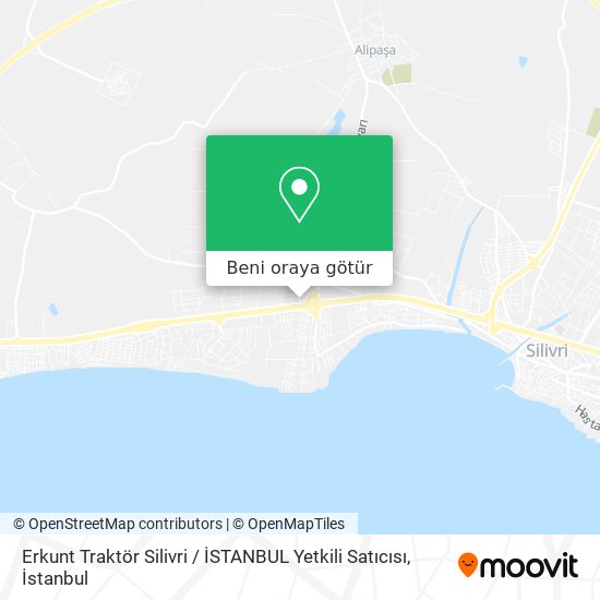Erkunt Traktör Silivri / İSTANBUL Yetkili Satıcısı harita