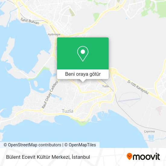 Bülent Ecevit Kültür Merkezi harita