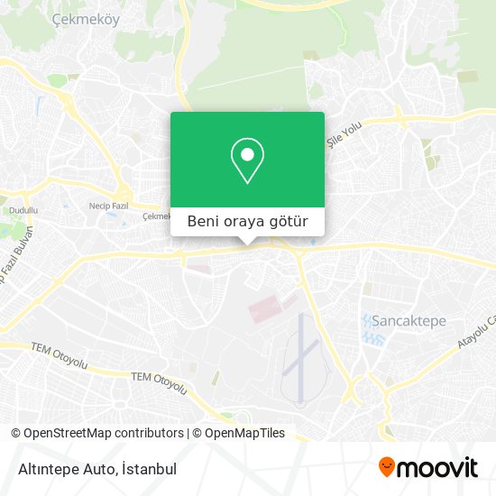Altıntepe Auto harita