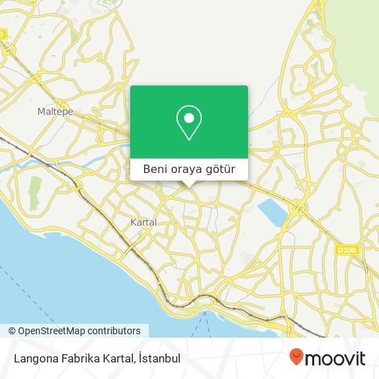 Langona Fabrika Kartal harita