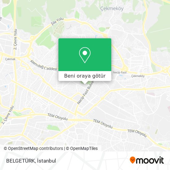BELGETÜRK harita