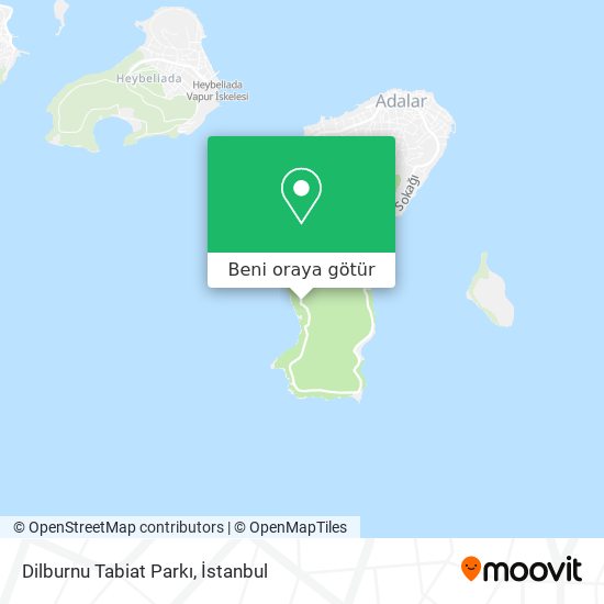 Dilburnu Tabiat Parkı harita