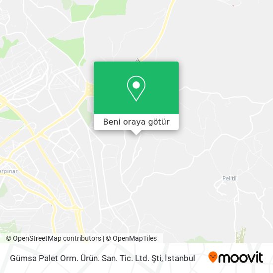 Gümsa Palet Orm. Ürün. San. Tic. Ltd. Şti harita