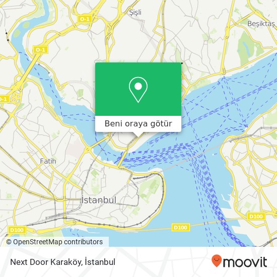 Next Door Karaköy harita