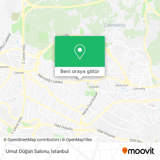Umut Düğün Salonu harita