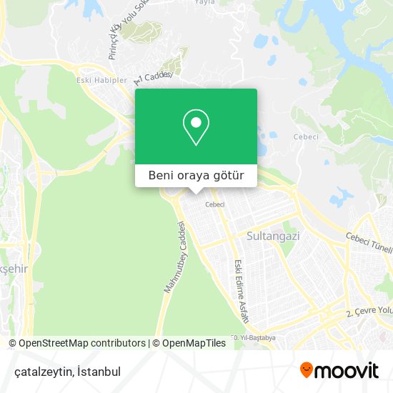 çatalzeytin harita