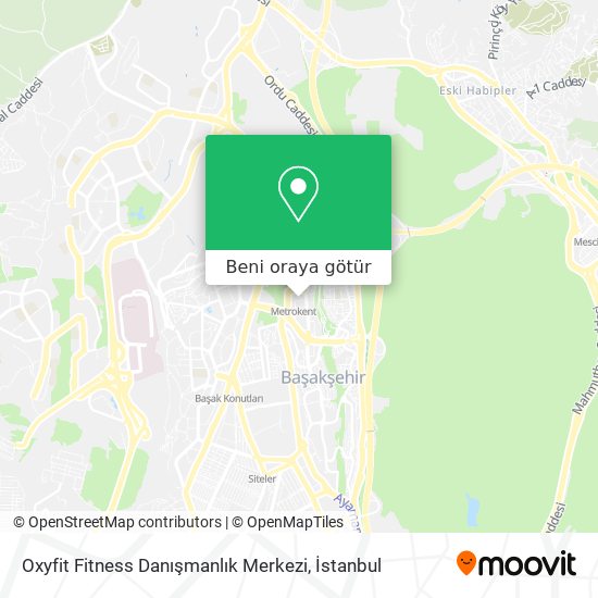 Oxyfit Fitness Danışmanlık Merkezi harita