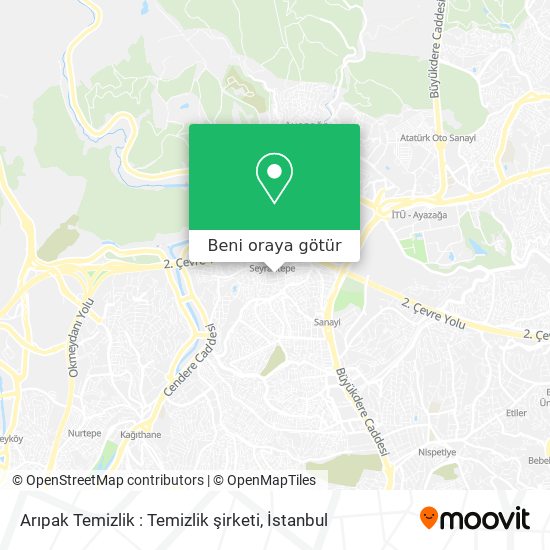 Arıpak Temizlik :  Temizlik şirketi harita