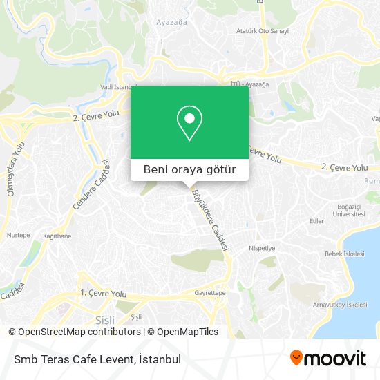 Smb Teras Cafe Levent harita