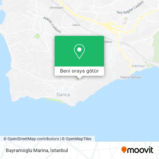 Bayramoglu Marina harita