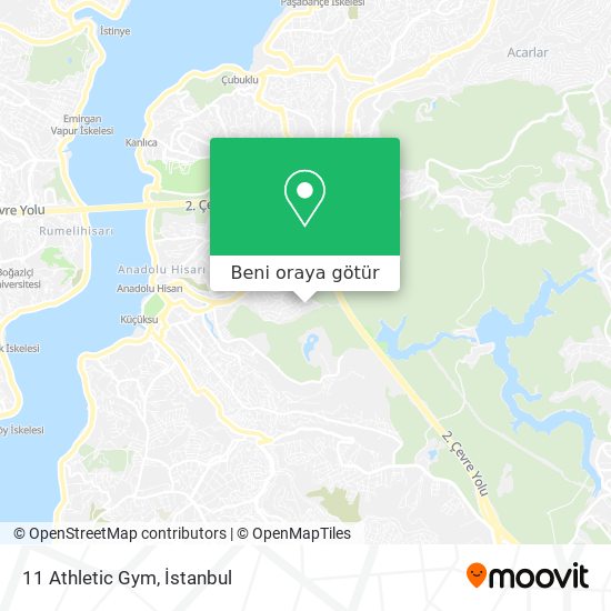 11 Athletic Gym harita