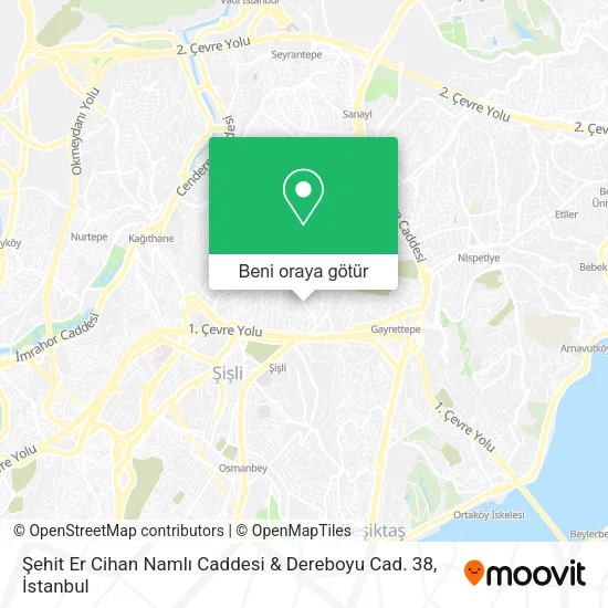Şehit Er Cihan Namlı Caddesi & Dereboyu Cad. 38 harita