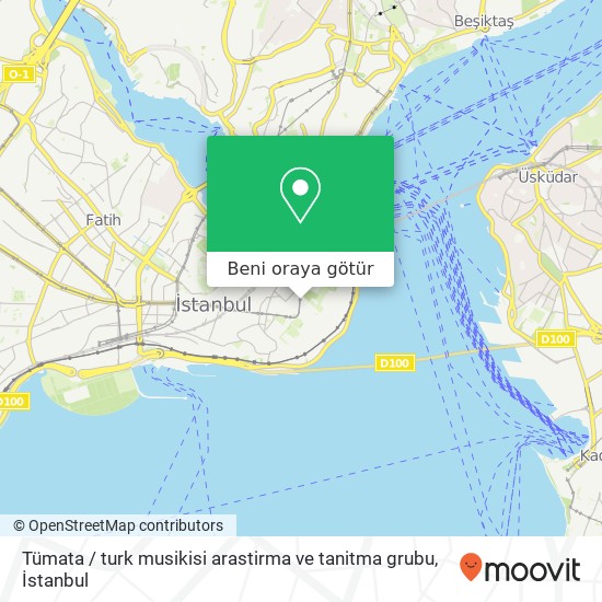 Tümata / turk musikisi arastirma ve tanitma grubu harita