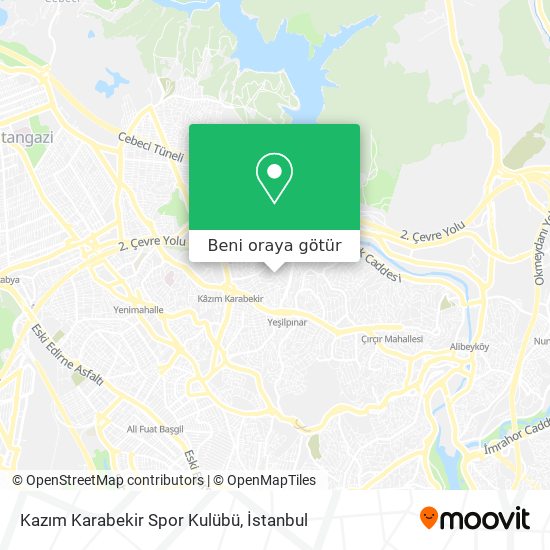 Kazım Karabekir Spor Kulübü harita