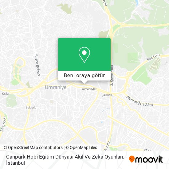 Canpark Hobi Eğitim Dünyası Akıl Ve Zeka Oyunları harita