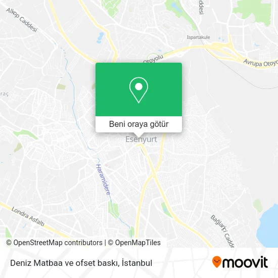 Deniz Matbaa ve ofset baskı harita