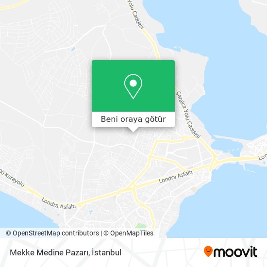 Mekke Medine Pazarı harita