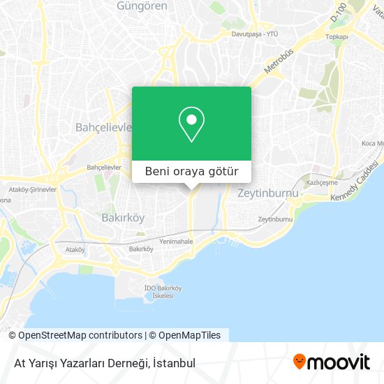 At Yarışı Yazarları Derneği harita