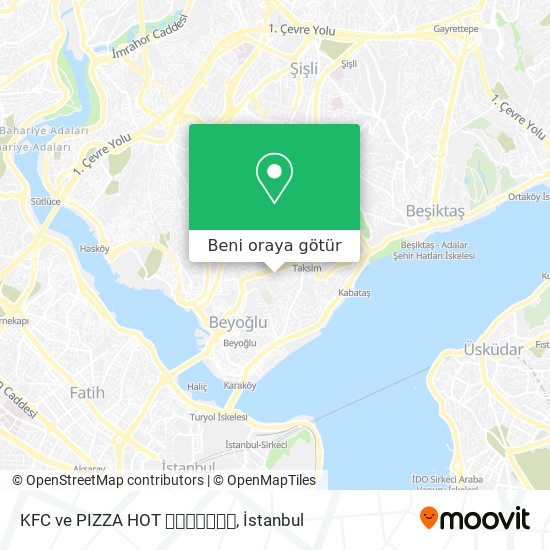 KFC ve PIZZA HOT 🍕🍖🍗🍟🍔🍷🍹 harita