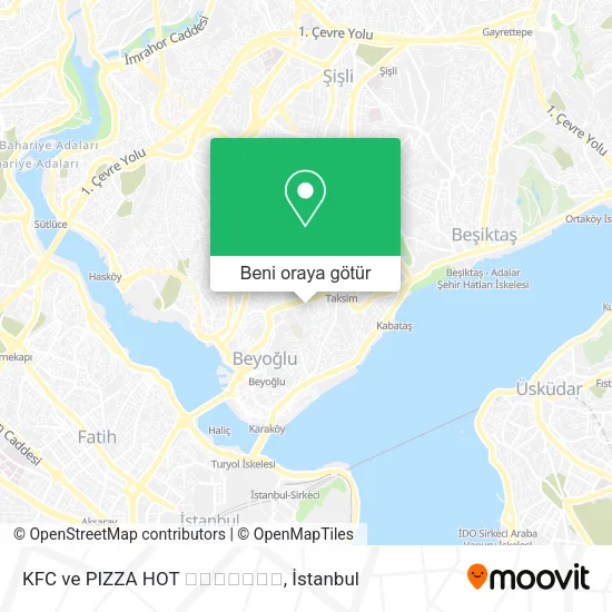 KFC ve PIZZA HOT 🍕🍖🍗🍟🍔🍷🍹 harita