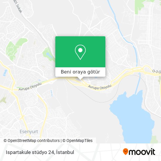 Ispartakule stüdyo 24 harita