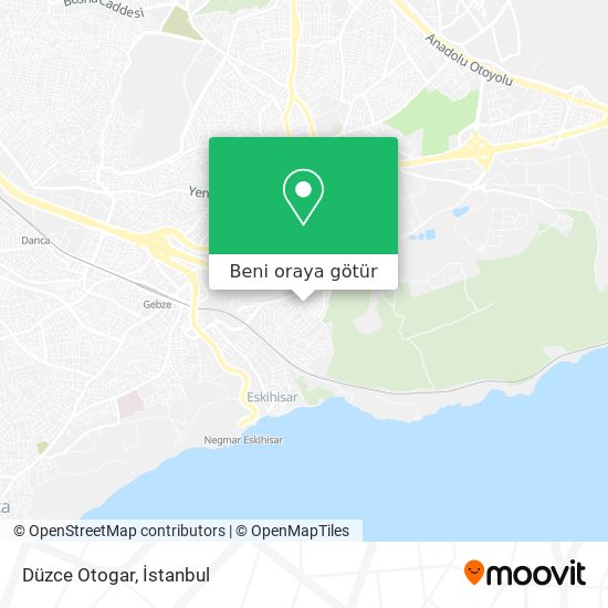 Düzce Otogar harita