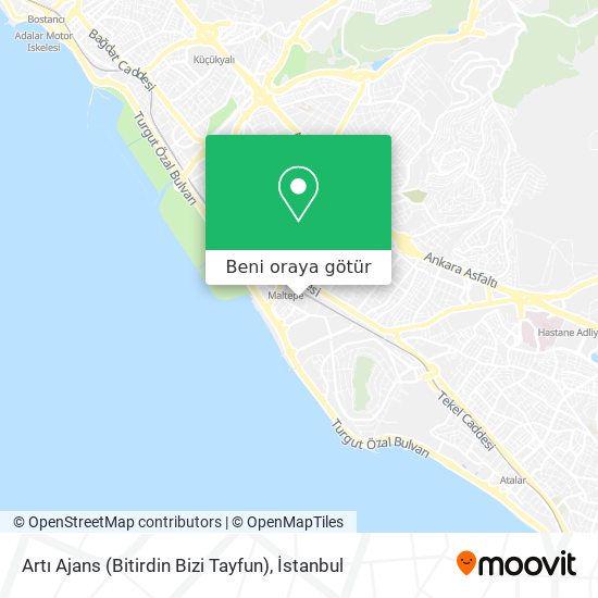 Artı Ajans (Bitirdin Bizi Tayfun) harita