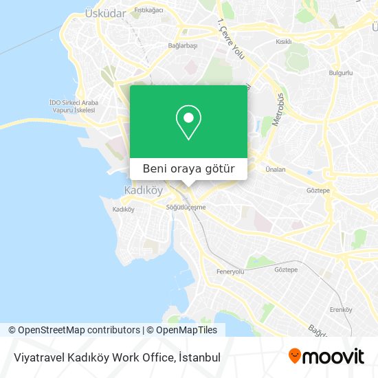 Viyatravel Kadıköy Work Office harita