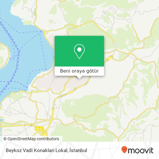 Beykoz Vadi Konaklari Lokal harita