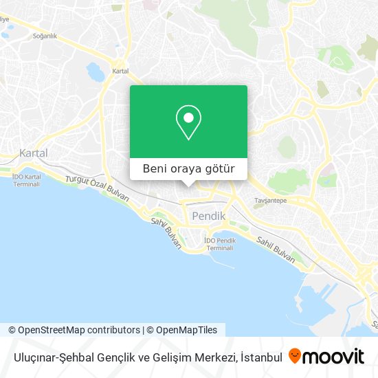 Uluçınar-Şehbal Gençlik ve Gelişim Merkezi harita