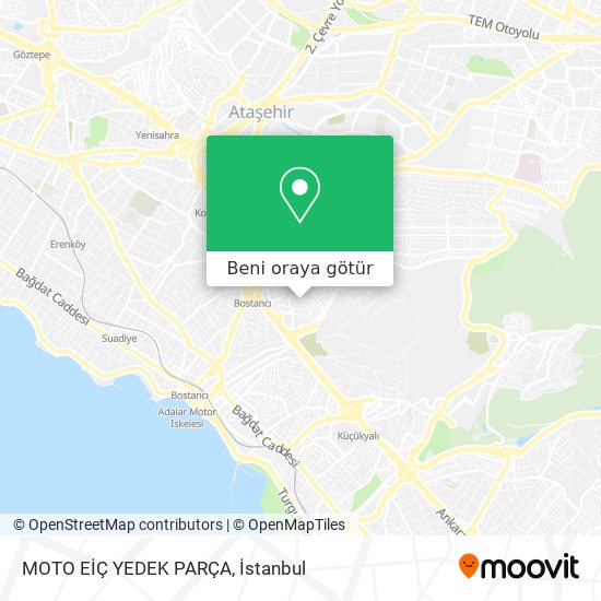 MOTO EİÇ YEDEK PARÇA harita