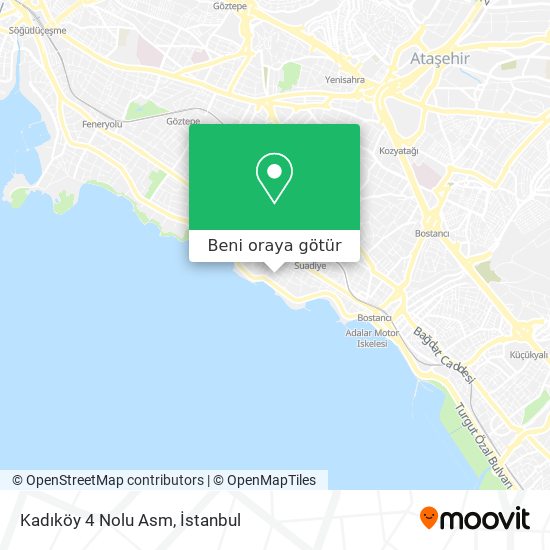 Kadıköy 4 Nolu Asm harita