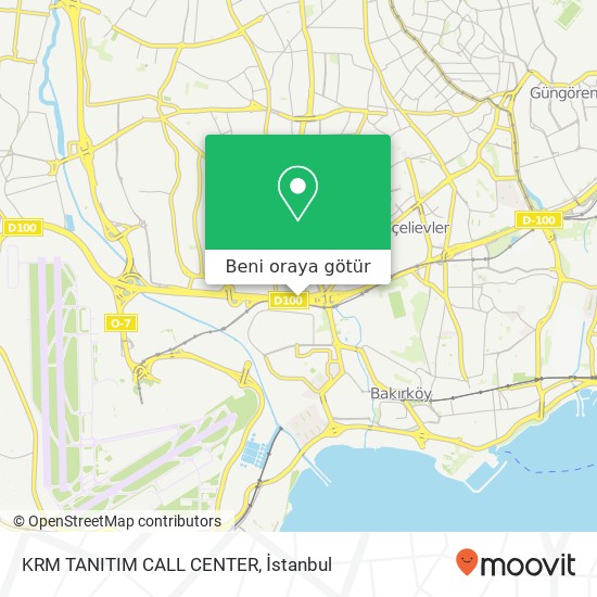 KRM TANITIM CALL CENTER harita