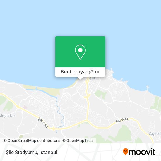Şile Stadyumu harita