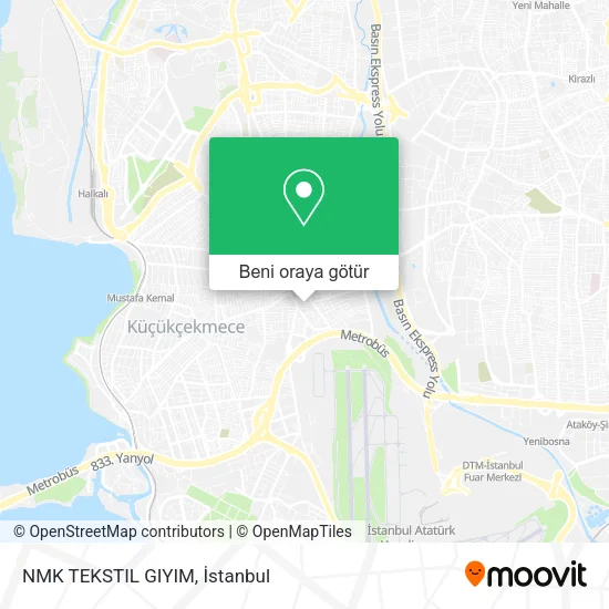 NMK TEKSTIL GIYIM harita