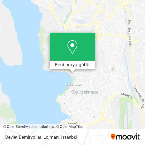Devlet Demiryolları Lojmanı harita
