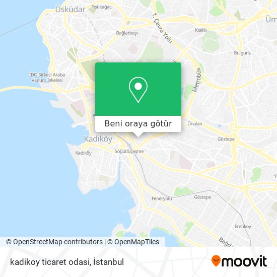 kadikoy ticaret odasi harita